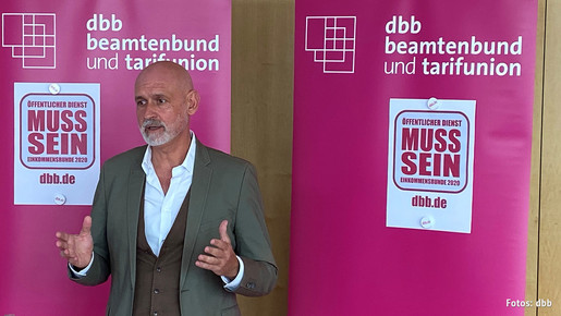 dbb Tarifchef Volker Geyer dbb Tarifchef Volker Geyer