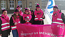 Mahnwache in Stuttgart