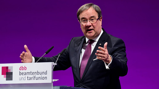 Armin Laschet, Ministerpräsident Nordrhein-Westfalens auf der dbb Jahrestagung Armin Laschet, Ministerpräsident Nordrhein-Westfalens auf der dbb Jahrestagung