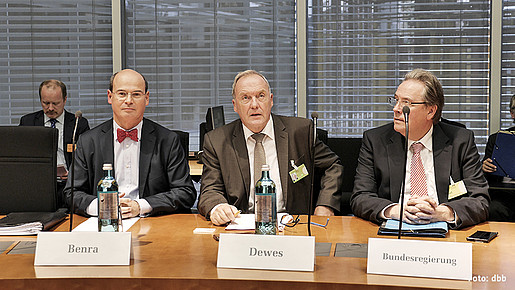 Benra bei Anhörung im Bundestag