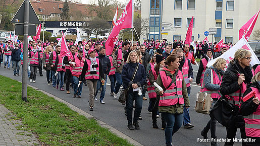 Protest in Salzgitter