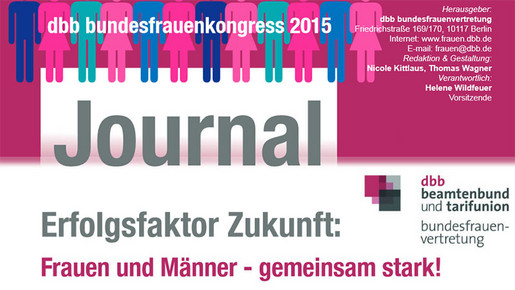 Journal zum Bundesfrauenkongress Journal zum Bundesfrauenkongress