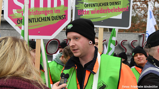 2. Runde Tarifverhandlungen für Landesbeschäftigte in Potsdam