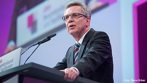 Bundesinnenminister Thomas de Maizière