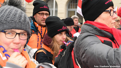Demonstration in Schwerin