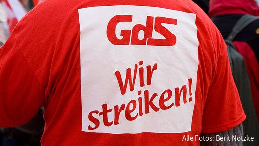 Warnstreiks in Hamburg