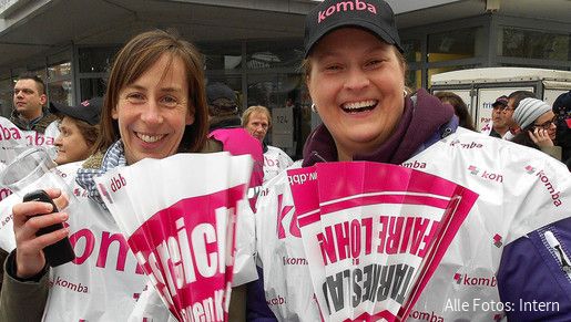 Warnstreiktag in Rheinland-Pfalz