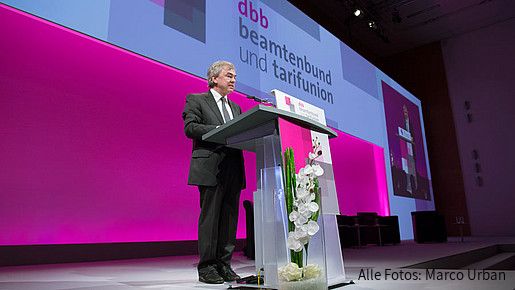 Klaus Dauderstädt auf der dbb Jahrestagung