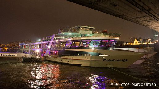 Abendveranstaltung auf der MS RheinEnergie