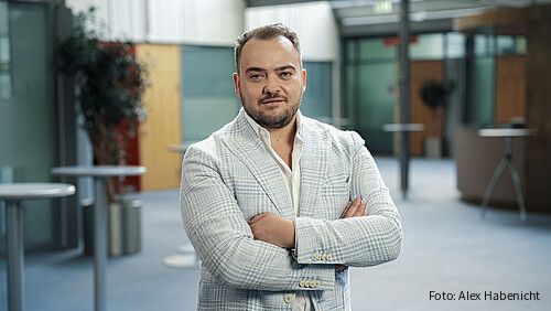 Das Foto zeigt Matthäus Fandrejewski, Chef der dbb jugend