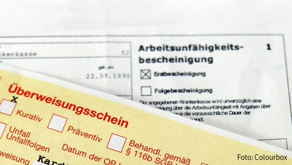 Überweisung in die Kardiologie