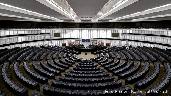Europäisches Parlament Innenansicht des Europäischen Parlaments