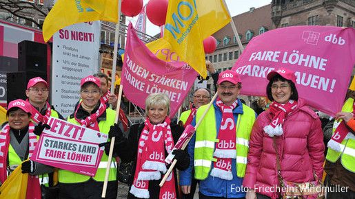 Frauenprotest in Nürnberg