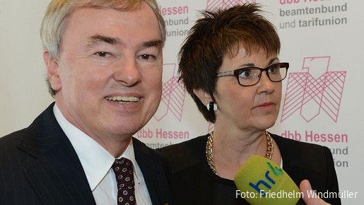 Ute Wiegand-Fleischhacker und Klaus Dauderstädt