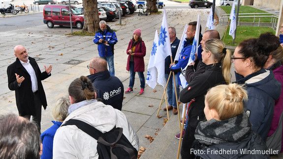 Einkommensrunde 2021: DPolG-Protest in Berlin