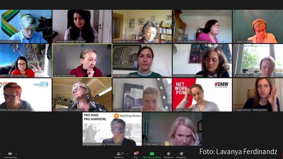 Videokonferenz mit den dbb frauen