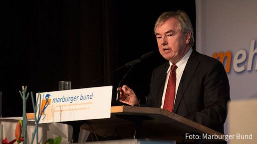Klaus Dauderstädt beim Marburger Bund Klaus Dauderstädt beim Marburger Bund