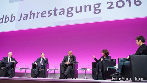 dbb Jahrestagung 2016, Podiumsdiskussion dbb Jahrestagung 2016, Podiumsdiskussion