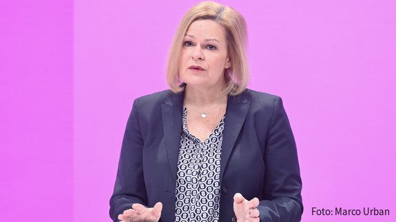 Bundesinnenministerin Nancy Faeser Bundesinnenministerin Nancy Faeser