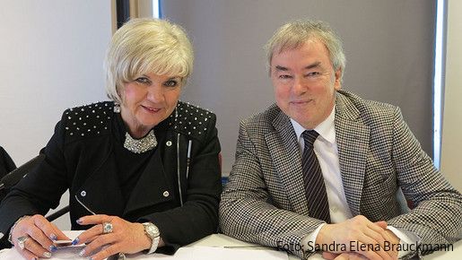 Klaus Dauderstädt und Helene Wildfeuer