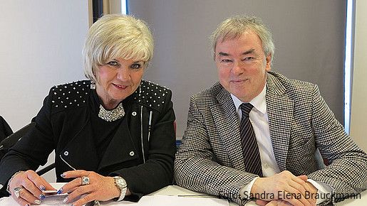 Klaus Dauderstädt und Helene Wildfeuer