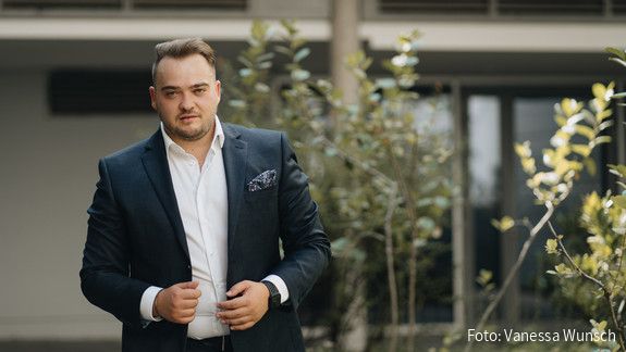 Um für Wahlbeteiligung zu werben, ist es nie früh genug, findet Matthäus Fandrejewski, Vorsitzender der dbb jugend.