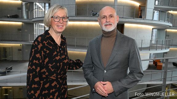 Volker Geyer und Petra Nicolaisen, MdB (CDU)