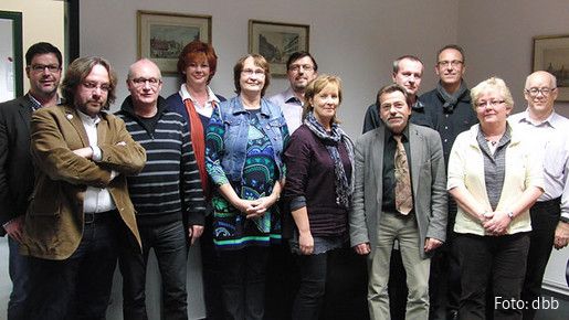 Mitglieder des dbb Tarifausschusses Brandenburg und Vertreter der dbb Bundesgeschäftsstelle