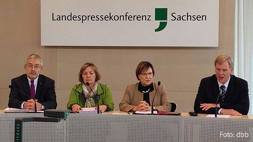 Lehrkräfte Sachsen: Pressekonferenz zur Tarifeinigung