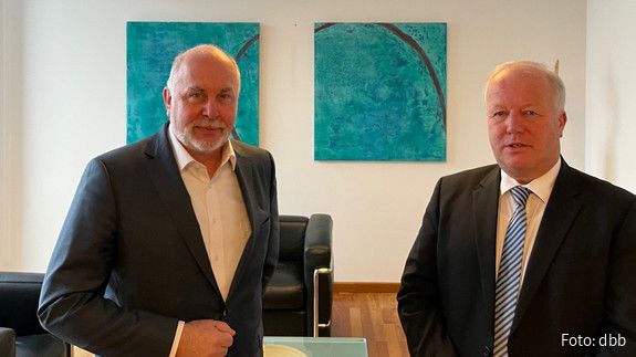 Ulrich Silberbach und Peter Weiß