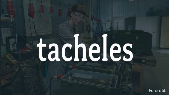 Tacheles Schriftzug tacheles