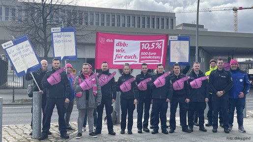 Einkommensrunde Öffentlicher Dienst Bund und Kommunen 2023 dbb jugend Protest in Berlin